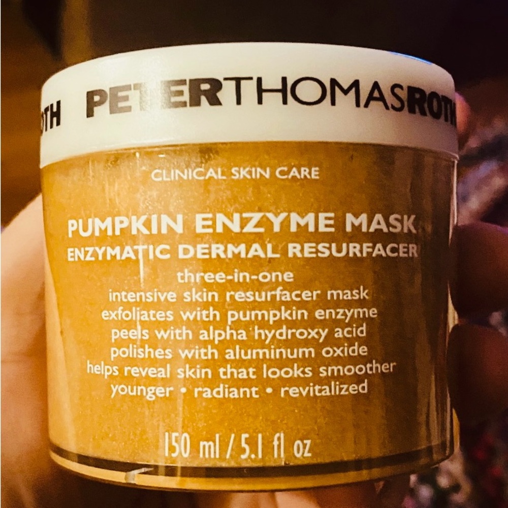 Peter Thomas Roth Pumpkin Enzyme Face Mask Exfoliates 5.1 Oz